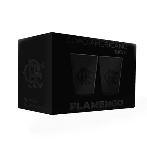 COPO AMERICANO PRIME FLAMENGO PRETO 190 ML LUVA 20103333