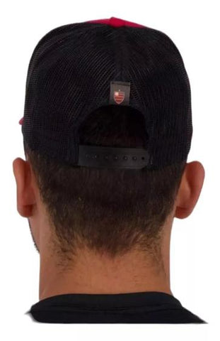 BONE SILK FRONT TRUCKER VERMELHO