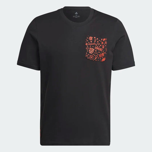 CAMISETA GRAFICA DNA FLAMENGO  HI1398