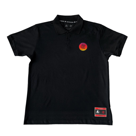 POLO FLAMENGO CRF PRETO STARTER