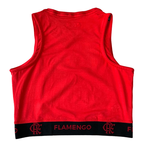 CROPPED FLAMENGO CAVADO VERMELHO 1A102A