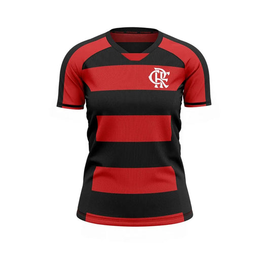 CAMISETA DEAN FEM PRETO/VERMELHO 00100607513