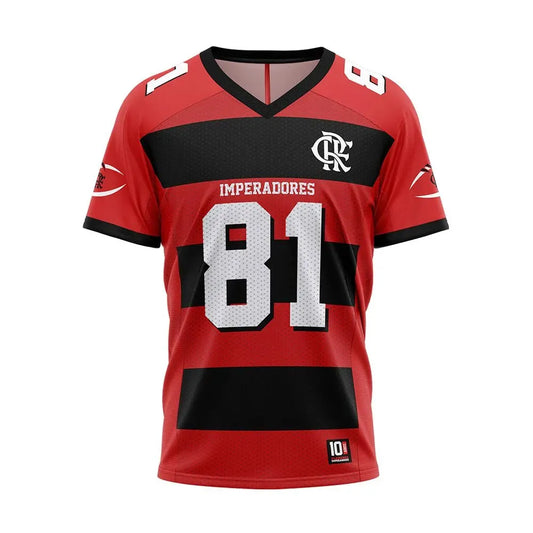 CAMISETA ESSAY ADT PRETO/VERMELHO 00100609213