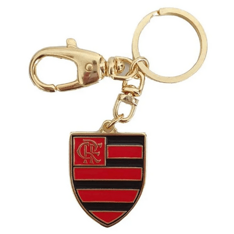 Chaveiro Flamengo CRF Ouro