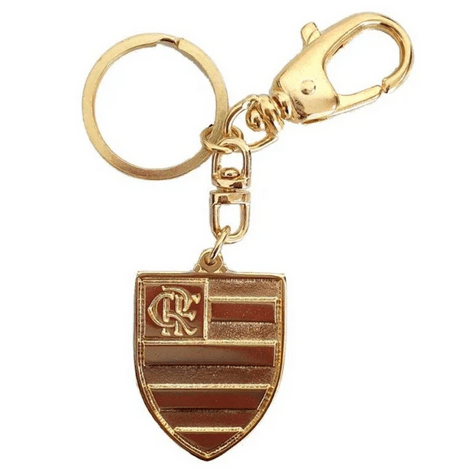 Chaveiro Flamengo CRF Ouro