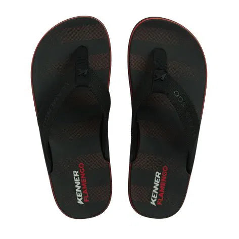 CHINELO NK6 FLA DTL-01 PRETO VERMELHO KENNER 9088