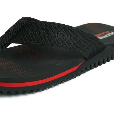 CHINELO NK6 FLA DTL-01 PRETO VERMELHO KENNER 9088