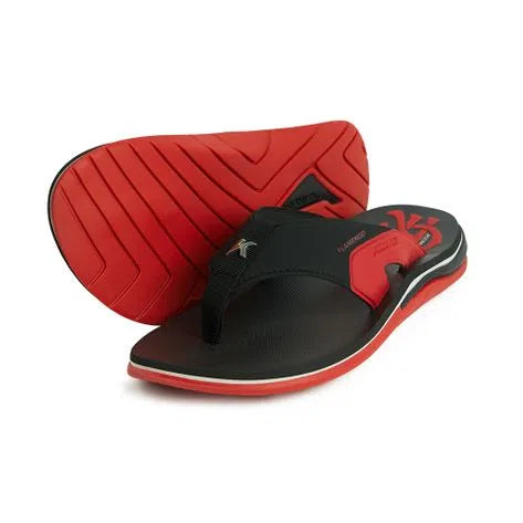 CHINELO X-GEL FLA DTO-01 PRETO VERMELHO KENNER 9035