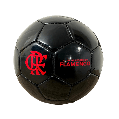 MINI BOLA FLAMENGO OFICIAL PRETA BEL WATCH - UN