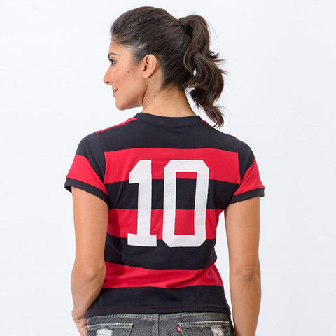 Camisa Feminina Flamengo Tri Zico