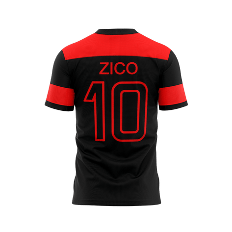 Camisa Flamengo Nova Zico Retrô Braziline