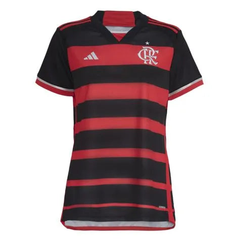 MANTO ADIDAS FLAMENGO I FEMININA 2024 IP8202