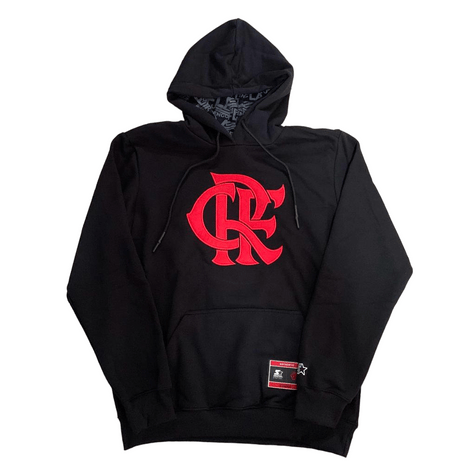 MOLETOM FLAMENGO CRF PRETO 1A088A