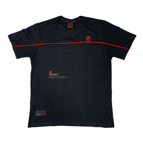 CAMISA FLAMENGO PRETA COM RECORTE NTK