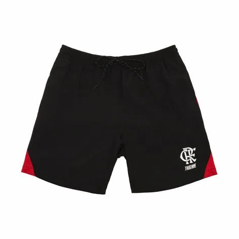 SHORT TN / CRF 02 FLA 2302.6081-01 PRETO/VERMELHO THUG NINE